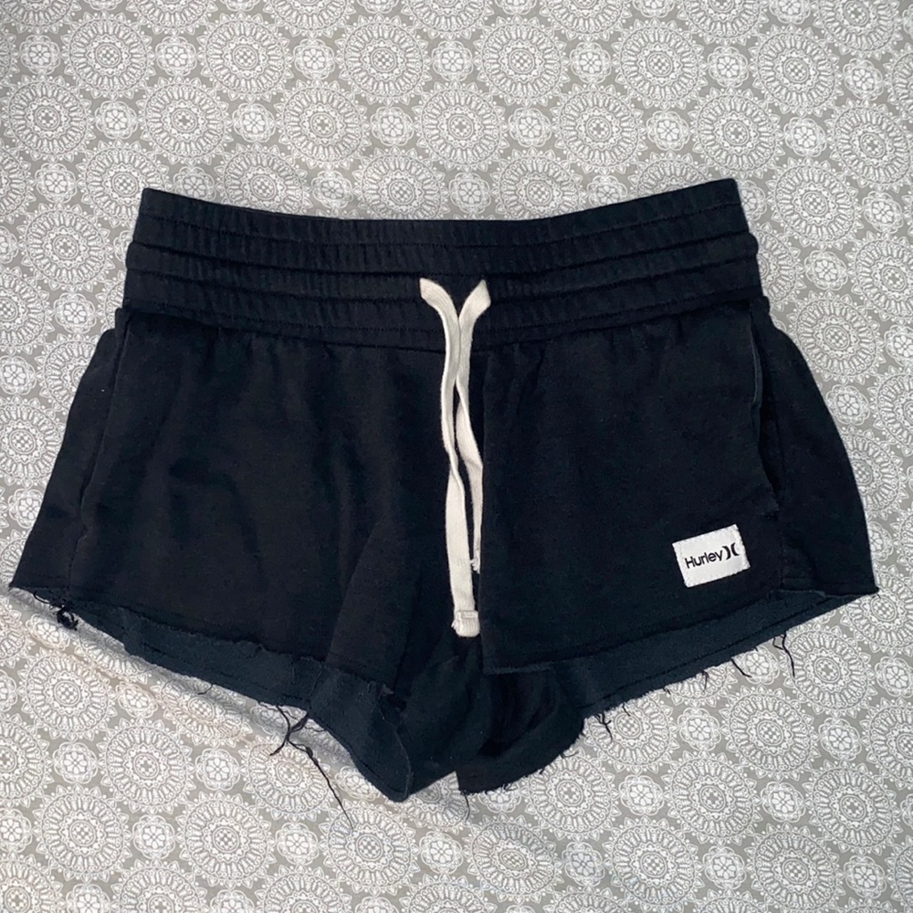 Black Hurley Shorts